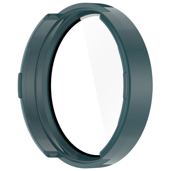For Garmin Lily 2 PC + Tempered Film Integrated Watch Protective Case(Pine Green)