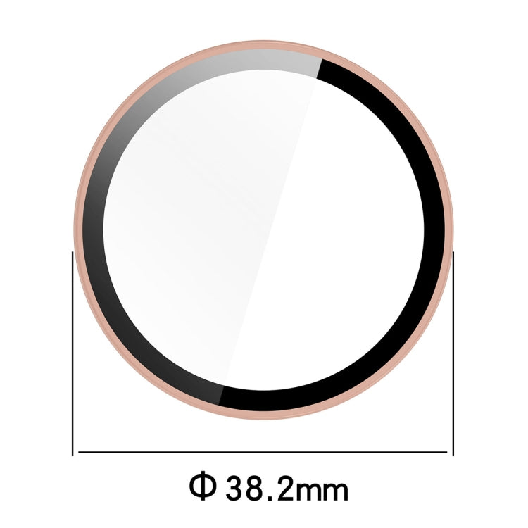 For Garmin Lily 2 PC + Tempered Film Integrated Watch Protective Case(Black) - Watch Cases by PMC TechLife | Online Shopping South Africa | PMC TechLife