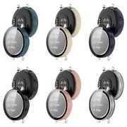 For Garmin Lily 2 PC + Tempered Film Integrated Watch Protective Case(Black)