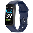 For Mambo Band 6S Solid Color Silver Buckle Silicone Watch Band(Midnight Blue) - free shipping - PMC TechLife - Order now!