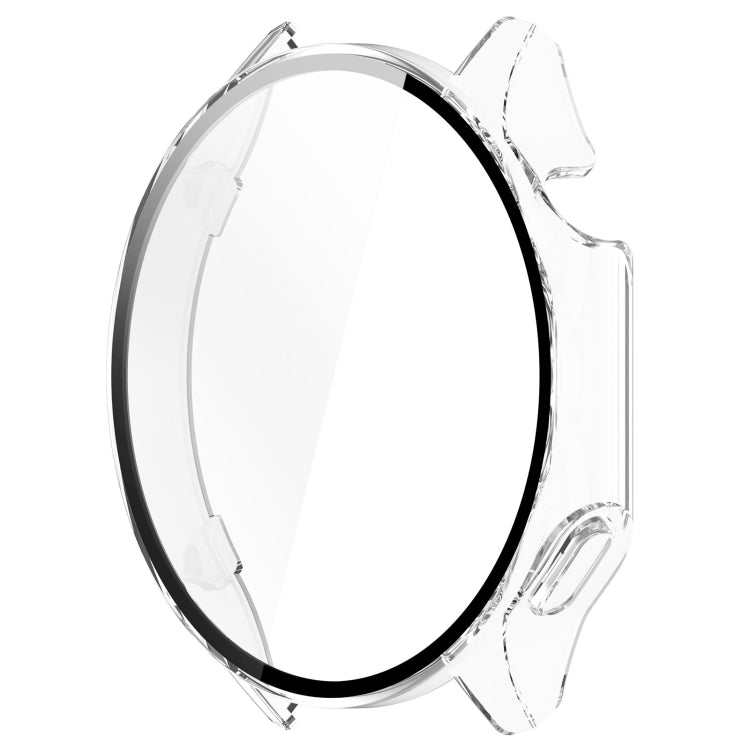For OnePlus Watch 2 / OPPO Watch X PC + Tempered Film Integrated Watch Protective Case(Transparent) - Watch Case by PMC TechLife | Online Shopping South Africa | PMC TechLife | Buy Now Pay Later Mobicred