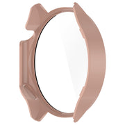 For OnePlus Watch 2 / OPPO Watch X PC + Tempered Film Integrated Watch Protective Case(Pink)