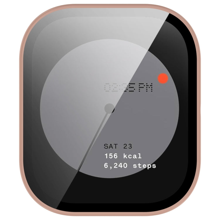 For CMF Watch Pro D395 PC + Tempered Film Integrated Watch Protective Case(Pink) - free shipping - PMC TechLife - Order now!