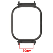 For CMF Watch Pro D395 20mm Metal Frame Watch Protective Case(Rose Gold)