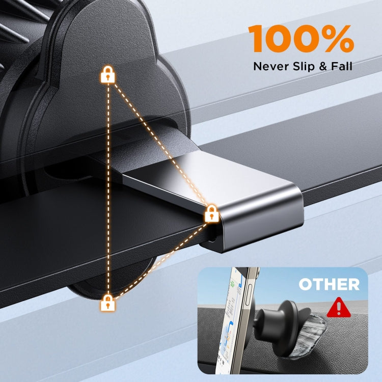 JOYROOM JR-ZS406 Magsafe Magnetic Car Phone Mount Air Vent Holder(Black) - Car Holders by JOYROOM | Online Shopping South Africa | PMC TechLife | Buy Now Pay Later Mobicred