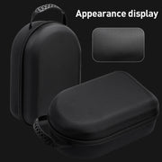 For Apple Vision Pro EVA Cloth Velvet Handle Water-resistant Host Storage Bag(Black)