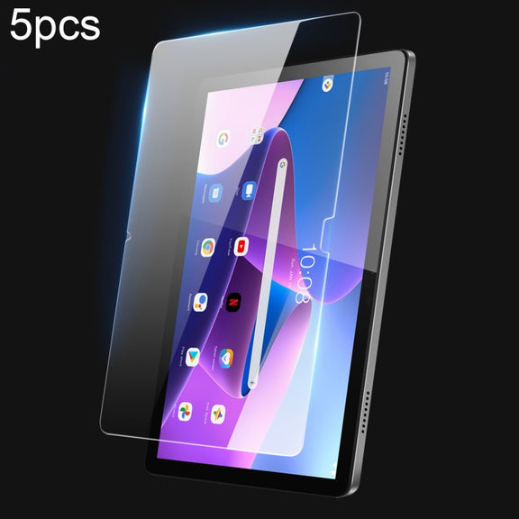 For Lenovo Tab M10 3rd Gen 5pcs DUX DUCIS 0.33mm 9H HD Full Screen Tempered Glass Film