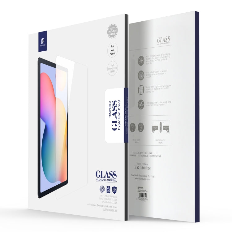 For vivo Pad Air 5pcs DUX DUCIS 0.33mm 9H HD Full Screen Tempered Glass Film