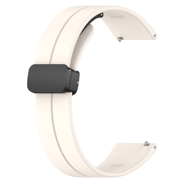 18mm Groove Folding Black Buckle Silicone Watch Band(Starlight Color) - free shipping - PMC TechLife - Order now!