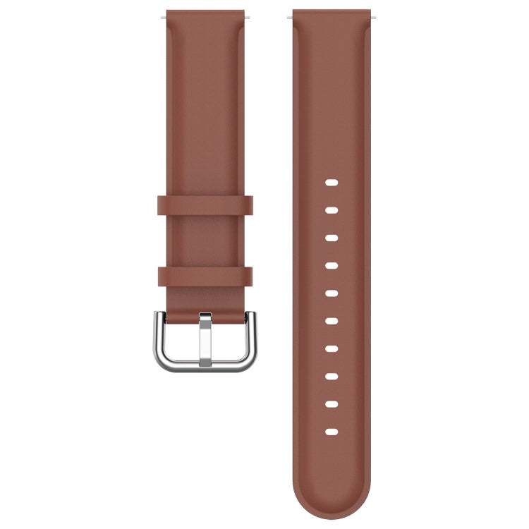 For CMF Watch Pro D395 / Watch Pro 2 22mm Round Tail Genuine Leather Watch Band(Brown) - Watch Bands by PMC TechLife | Online Shopping South Africa | PMC TechLife | Buy Now Pay Later Mobicred