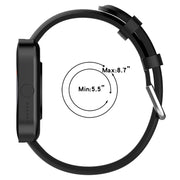 For CMF Watch Pro D395 / Watch Pro 2 22mm Round Tail Genuine Leather Watch Band(Grey)