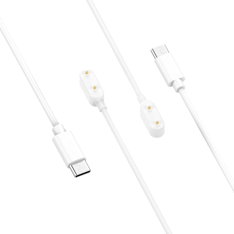 For Samsung Galaxy Fit 3 Smart Watch Charging Cable, Length: 1m, Port:USB-C / Type-C(White) - Charger by PMC TechLife | Online Shopping South Africa | PMC TechLife
