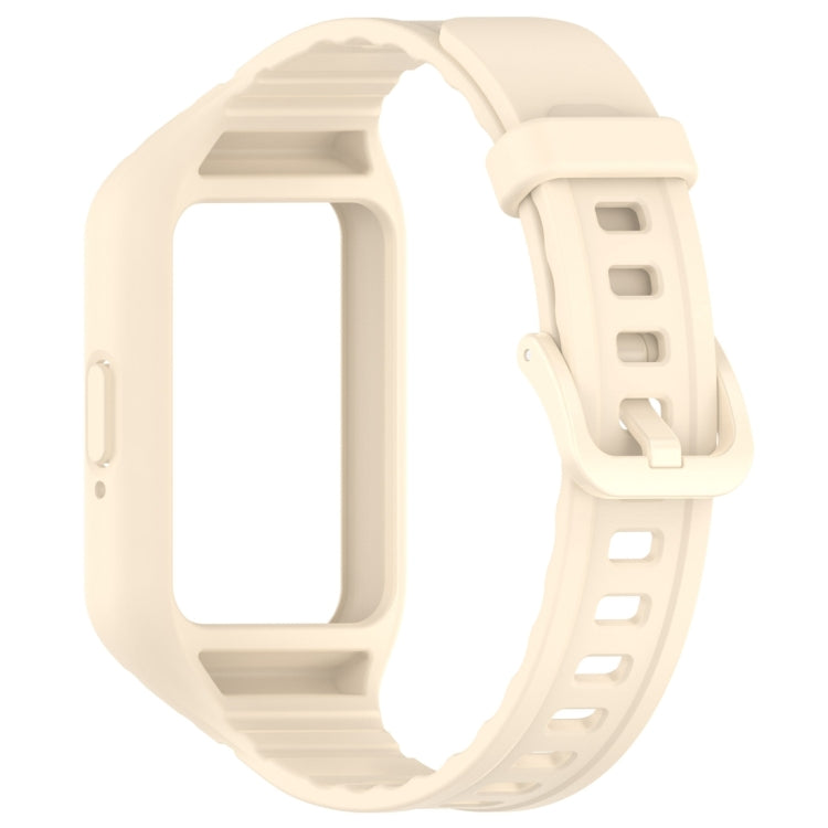 For Samsung Galaxy Fit 3 Solid Color Integrated TPU Watch Band(Starlight) - free shipping - PMC TechLife - Order now!