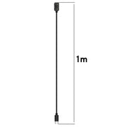 For Samsung Galaxy Fit 3 Official Style Smart Watch Charging Cable, Length: 1m, Port:USB-C / Type-C(Black)