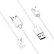 For Samsung Galaxy Fit 3 Official Style Smart Watch Charging Cable, Length: 1m, Port:USB-A(White) - Charger by PMC TechLife | Online Shopping South Africa | PMC TechLife