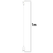 For Samsung Galaxy Fit 3 Official Style Smart Watch Charging Cable, Length: 1m, Port:USB-A(White)