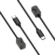For Samsung Galaxy Fit 3 Official Style Smart Watch Charging Cable, Length: 55cm, Port:USB-C / Type-C(Black) - Charger by PMC TechLife | Online Shopping South Africa | PMC TechLife