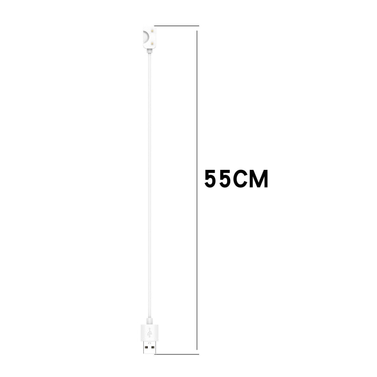 For Samsung Galaxy Fit 3 Official Style Smart Watch Charging Cable, Length: 55cm, Port:USB-A(White) - Charger by PMC TechLife | Online Shopping South Africa | PMC TechLife