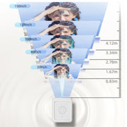 WOWOTO BL14Pro 4.41 inch LCD Display 1080P HD Smart Projector(US Plug)