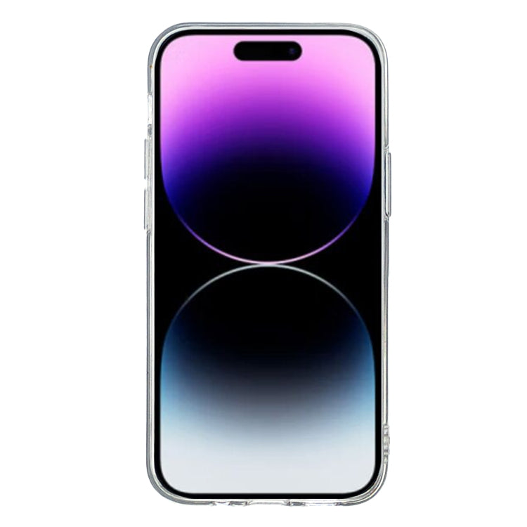 For iPhone 16 Pro Colorful Painting Pattern TPU Phone Case(Black Cat) - iPhone 16 Pro Cases by PMC TechLife | Online Shopping South Africa | PMC TechLife | Buy Now Pay Later Mobicred