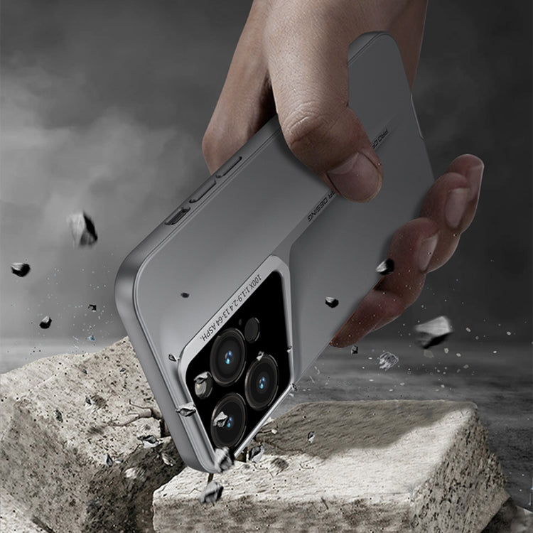 For iPhone 14 Pro Max GKK Blade Ultra-thin Full Coverage Phone Case(Grey)