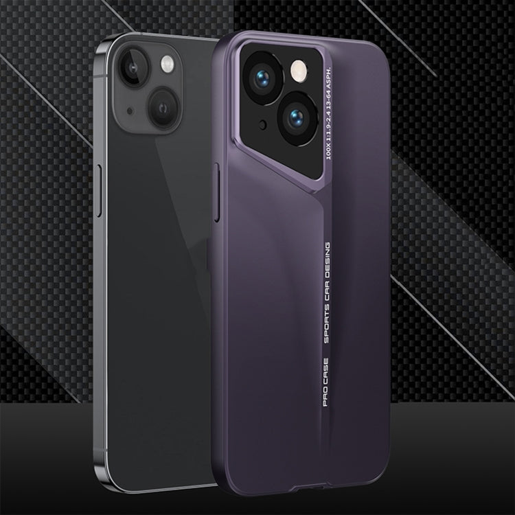 For iPhone 15 GKK Blade Ultra-thin Full Coverage Phone Case(Purple) - free shipping - PMC Jewellery - Order now!