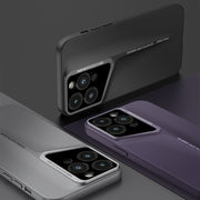 For iPhone 15 Pro GKK Blade Ultra-thin Full Coverage Phone Case(Grey)