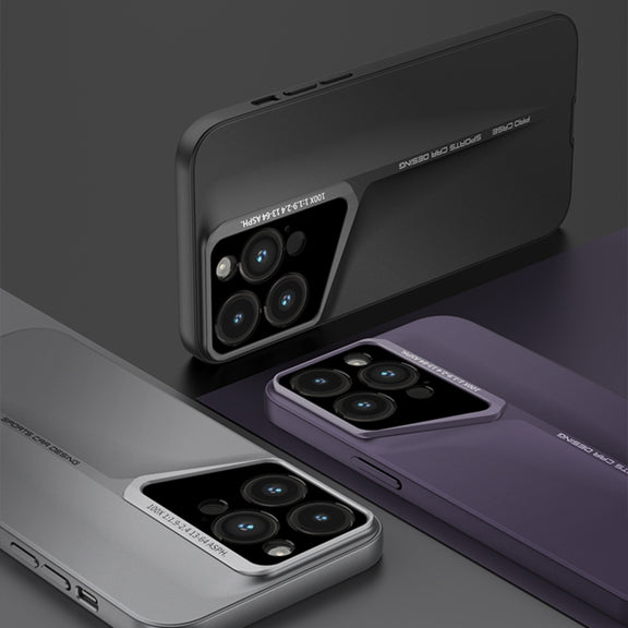 For iPhone 15 Pro GKK Blade Ultra-thin Full Coverage Phone Case(Grey)