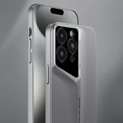 For iPhone 15 Pro GKK Blade Ultra-thin Full Coverage Phone Case(Grey)