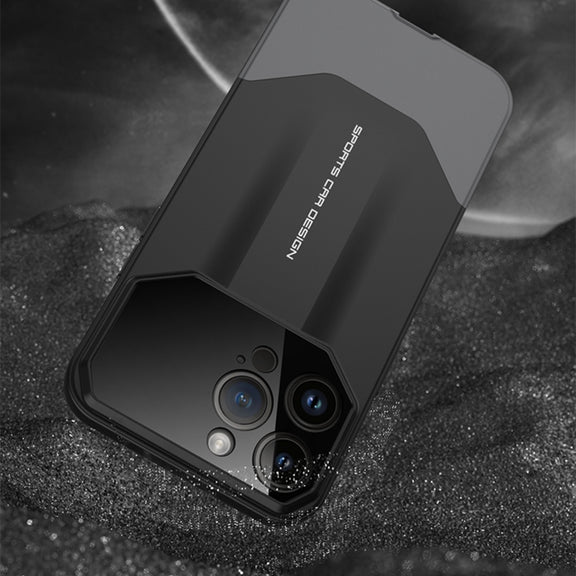 For iPhone 15 GKK Imitation Ultimate Design All-inclusive Shockproof Phone Case(Balck)