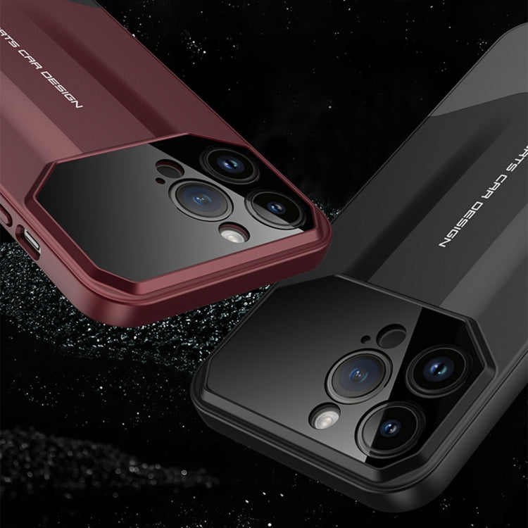 For iPhone 15 Pro Max GKK Imitation Ultimate Design All-inclusive Shockproof Phone Case(Balck)