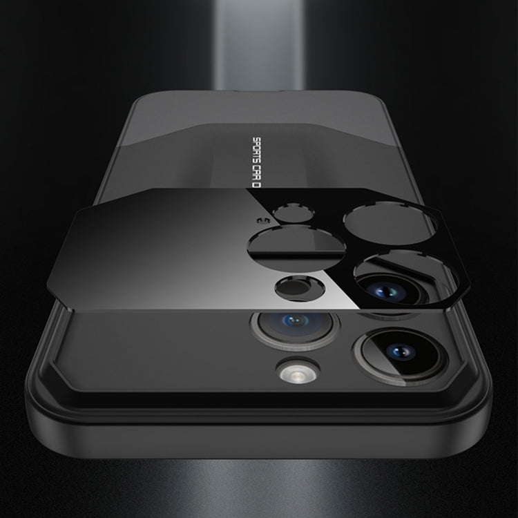 For iPhone 15 Pro Max GKK Imitation Ultimate Design All-inclusive Shockproof Phone Case(Balck)