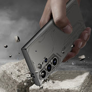 For Samsung Galaxy S24 Ultra 5G GKK AG Craft Skin Feel Exploration Edition Full Coverage Phone Case(Black)