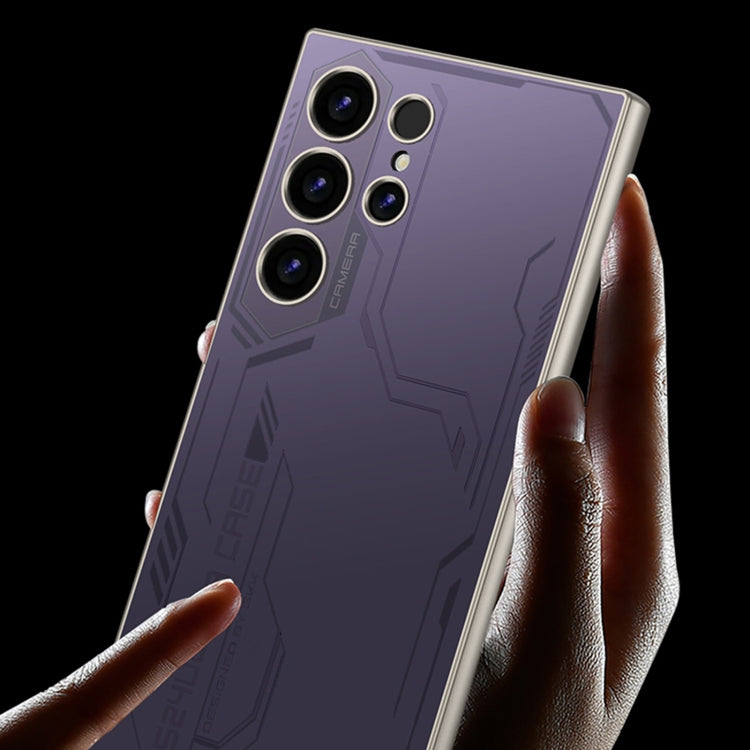 For Samsung Galaxy S24 Ultra 5G GKK AG Craft Skin Feel Exploration Edition Full Coverage Phone Case(Grey)