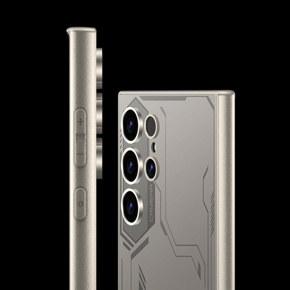 For Samsung Galaxy S24 Ultra 5G GKK AG Craft Skin Feel Exploration Edition Full Coverage Phone Case(Grey)