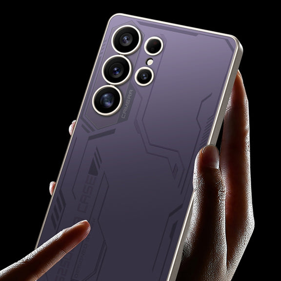 For Samsung Galaxy S25 Ultra 5G GKK AG Craft Skin Feel Exploration Edition Full Coverage Phone Case(Grey)