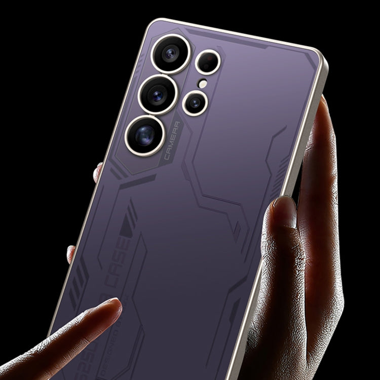 For Samsung Galaxy S25 Ultra 5G GKK AG Craft Skin Feel Exploration Edition Full Coverage Phone Case(Grey)
