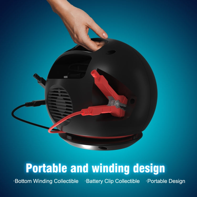 FOXSUR 20A 12V 24V Car / Motorcycle Smart Battery Charger, Plug Type:US Plug(Yellow) - free shipping - PMC TechLife - Order now!