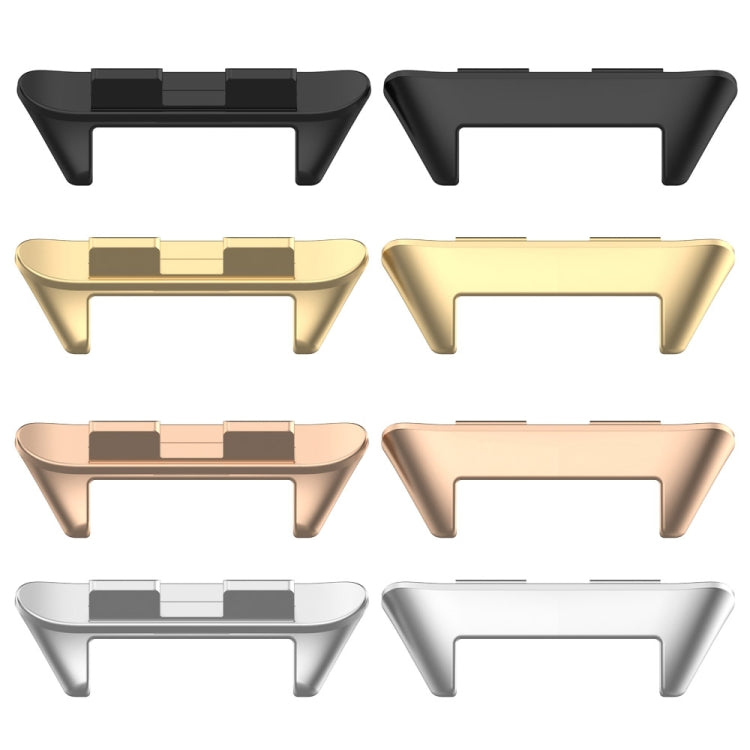 For Honor Band 9 1 Pair Stainless Steel Metal Watch Band Connector(Silver) - Other Accessories by PMC TechLife | Online Shopping South Africa | PMC TechLife