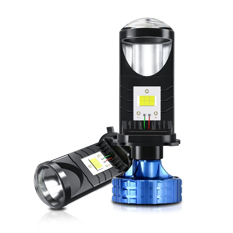 N4 1 Pair H4 Car mini Bifocal LED Lens Headlight(Black) - free shipping - PMC TechLife - Order now!