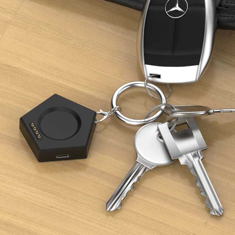 For OPPO Watch X / OnePlus Watch 2 Portable Smart Watch Charger(Black) - Charger by PMC TechLife | Online Shopping South Africa | PMC TechLife