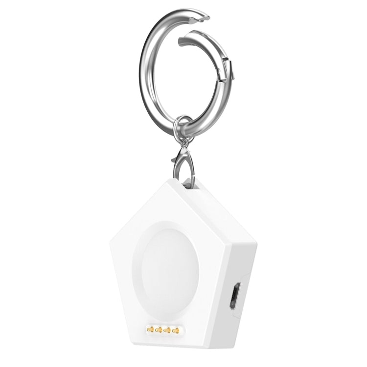 For OPPO Watch X / OnePlus Watch 2 Portable Smart Watch Charger(White) - Charger by PMC TechLife | Online Shopping South Africa | PMC TechLife | Buy Now Pay Later Mobicred