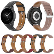 For Xiaomi Watch 2 22mm Genuine Leather Watch Band(Red)