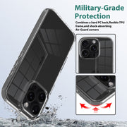 For iPhone 16 Pro Scratchproof Acrylic TPU Phone Case(Transparent)