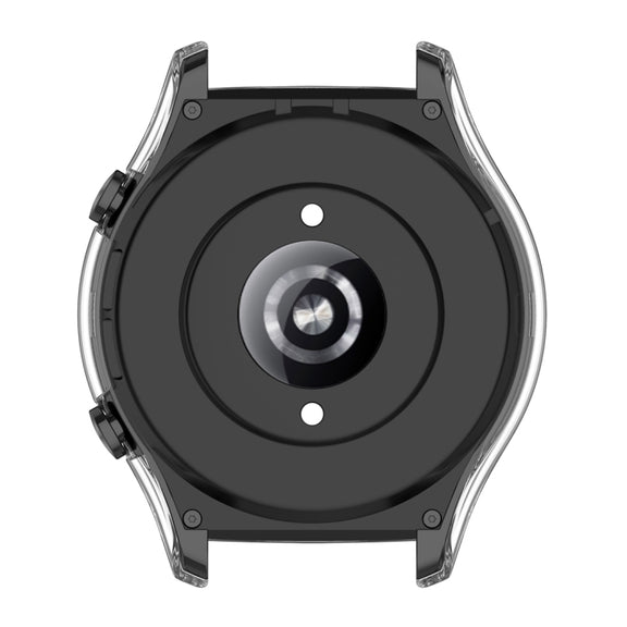 For Honor Watch GS 4 PC + Tempered Film Integrated Watch Protective Case(Transparent)