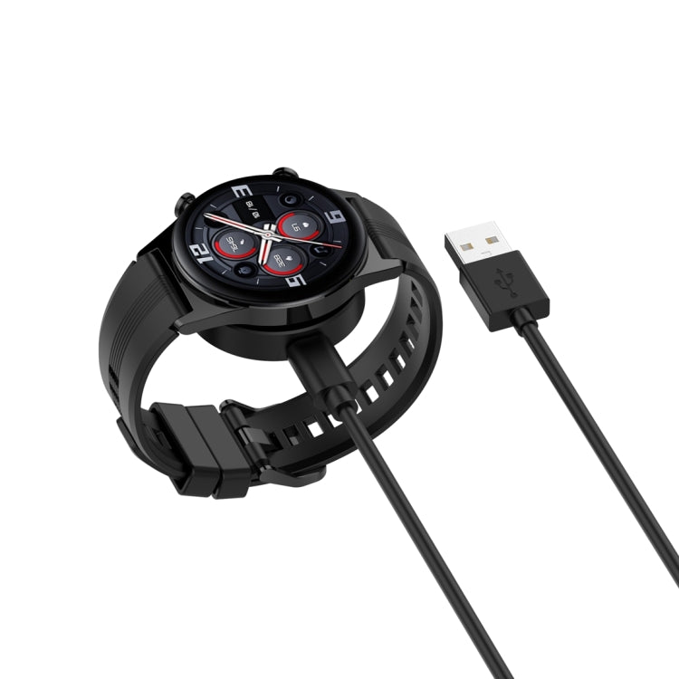 For Honor Watch GS 4 Smart Watch Magnetic Charging Cable, Style:Split(Black) - Charger by PMC TechLife | Online Shopping South Africa | PMC TechLife | Buy Now Pay Later Mobicred