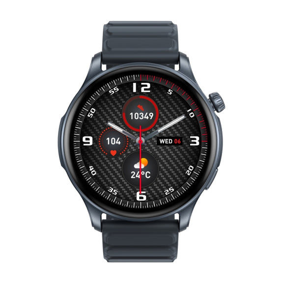 Zeblaze Btalk 3 Pro 1.43 inch BT5.2 Fitness Wellness Smart Watch, Support Bluetooth Call / Sleep / Blood Oxygen / Heart Rate / Blood Pressure Health Monitor(Space Gray)