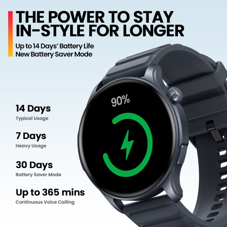 Zeblaze Btalk 3 Pro 1.43 inch BT5.2 Fitness Wellness Smart Watch, Support Bluetooth Call / Sleep / Blood Oxygen / Heart Rate / Blood Pressure Health Monitor(Blue) - free shipping - PMC TechLife - Order now!