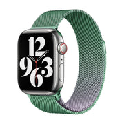 For Apple Watch SE 2022 40mm Milan Gradient Loop Magnetic Buckle Watch Band(Light Violet)