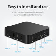 MXQ Pro RK3228A Quad-Core CPU 4K HD Network Set-Top Box, RAM:2GB+16GB(US Plug)